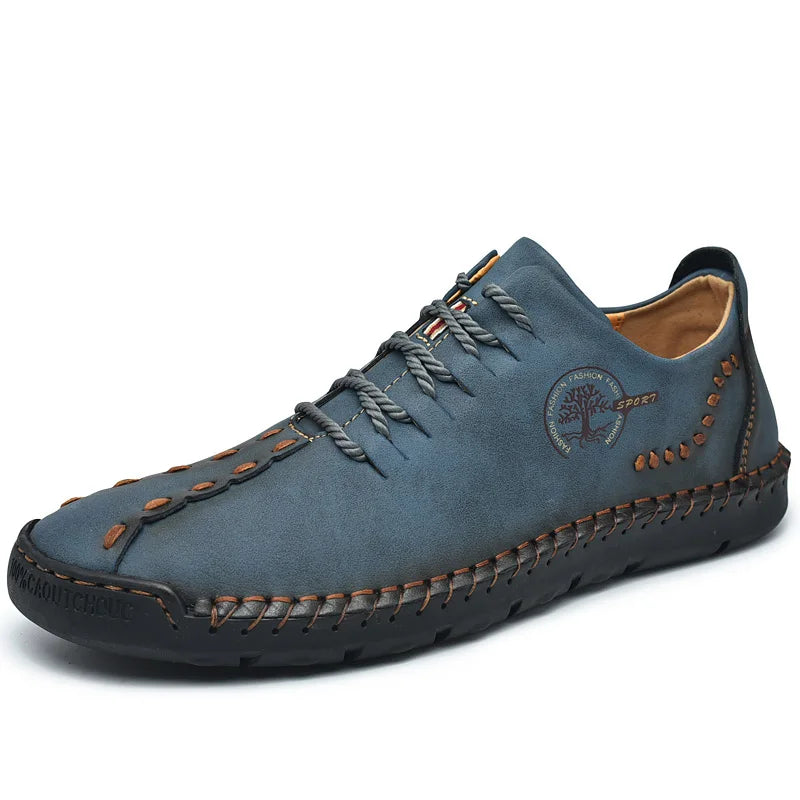 Hot Sale Comfortable Men's Casual Shoes Loafers Large Size Sneakers Quality PU Leather Handmade Shoes Men Flats Moccasins Shoes NovaCart