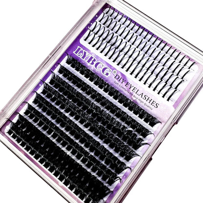 Lash Clusters 100D Lash Spikes Eyelash Clusters Volume Individual Lashes DIY Spiky Lash Extension Mega Cluster Eyelash Extension NovaCart