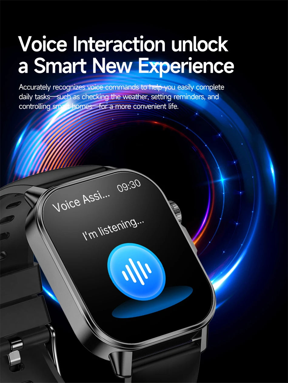 2026 New Model Uric Acid & Lipid Health Analysis Smart Watch Men ECG+PPG Bluetooth Call 2.01-inch Flashlight Smartwatch Women NovaCart