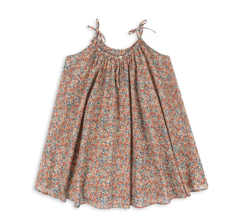 2026 New KS Summer Baby Girls Cotton Slip Dresses Kids Clothes Girl Floral Print Tank Top T-shirts Shorts Suits Children's Sets NovaCart