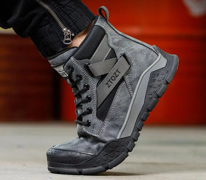 Safety protective shoes  thick-soled fashion breathable non-slip non-tired feet work shoes anti-smash anti-stabbing safety shoes NovaCart