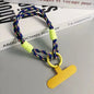 Portable Phone Lanyard Phone Hanging Rope Fashion Candy Color Phone Wrist Straps Nylon Anti-lost Rope Keychain Phone Accessories NovaCart