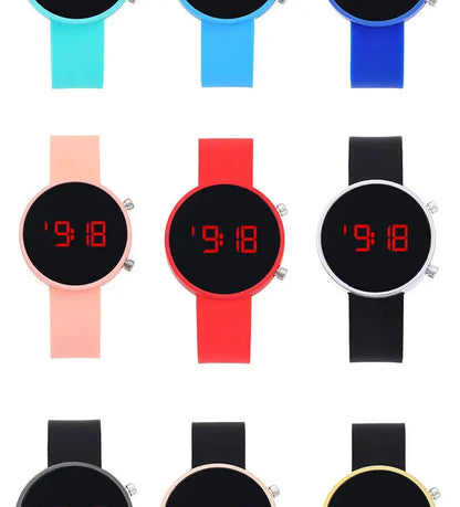 Fashion Digital Watch for Women Simple Men's LED Wrist Watch  Silicone Strap Casual Sports Ladies Watch Clock Gift Reloj Mujer NovaCart