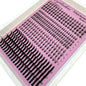 16Rows Bottom Lashes(6-7mm) and Spikes(15-21mm) Mix DIY Eyelash Extension Wispy Individual Lash Spikes Clusters DIY Lashes Tools NovaCart
