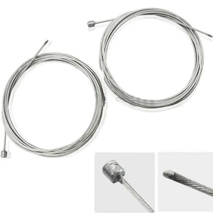 10/5/3/1PC 2M MTB Bicycle Brake Line Bicycle Speed Line Fixed Gear Shifter Gear Brake Cable Set Core Inner Wire MTB Road Bike Pi-Mart