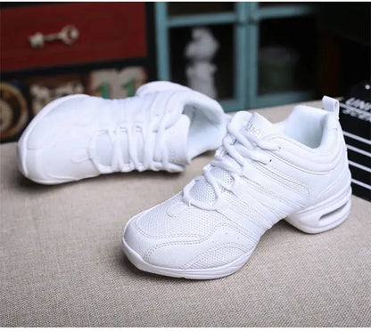 Women's Dance Shoes Soft Outsole Woman Breath Jazz Hip Hop Shoes Sports Sneakers Ladies Girl's Modern Jazz Dancing Shoes for Men NovaCart