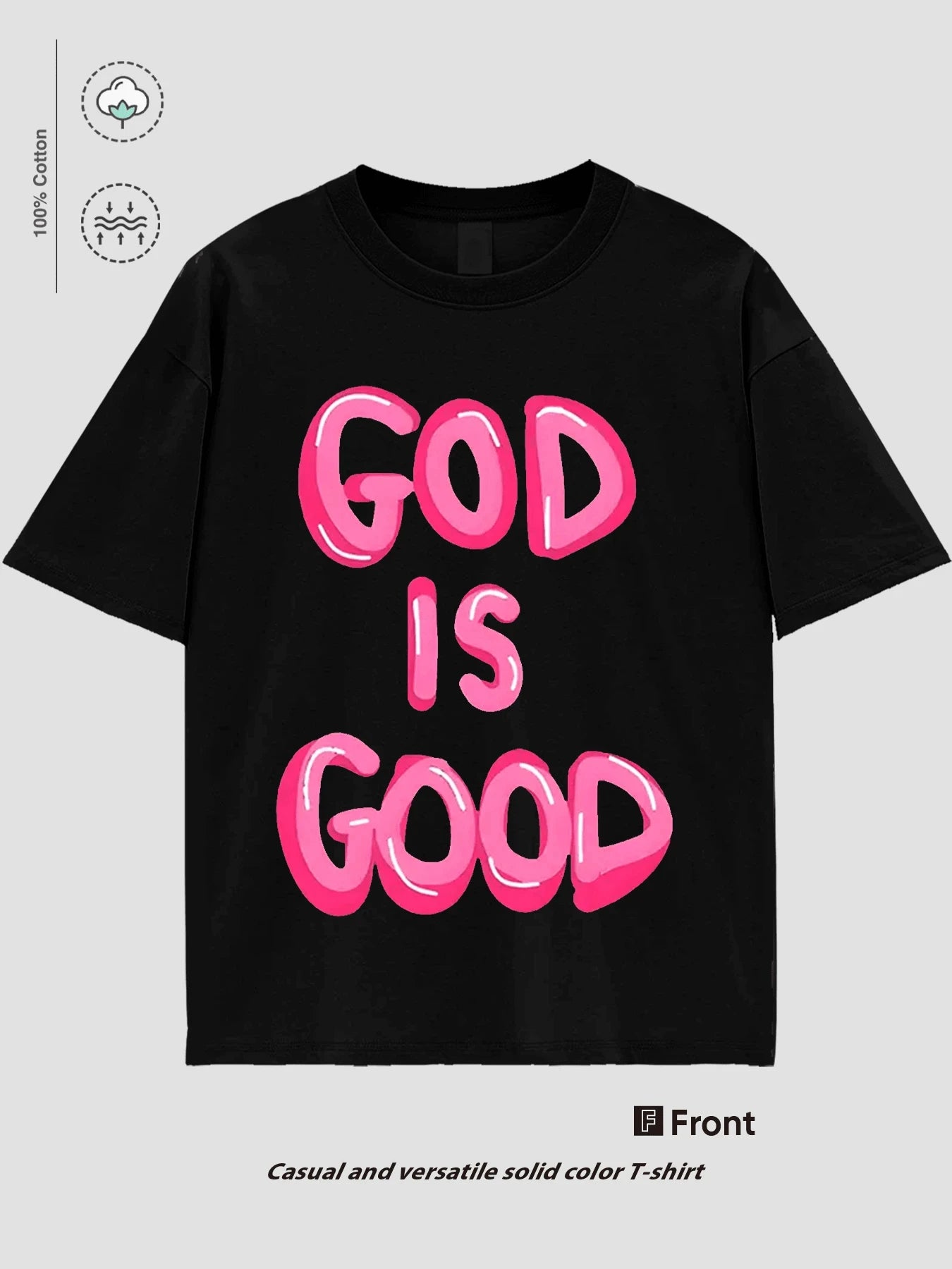 LZJSHOP2025gicechy Loose Summer Casual Light Luxury Short Sleeve Top New Round Neck Printed Same Style Letter Unisex T-Shirt NovaCart