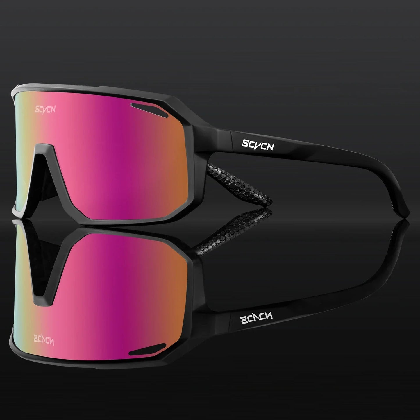 SCVCN Men bicycle Cycling Sunglasses Woman MTB road bike Driving Goggles Outdoor Sports running Glasses UV400 Hiking Eyewear Pi-Mart