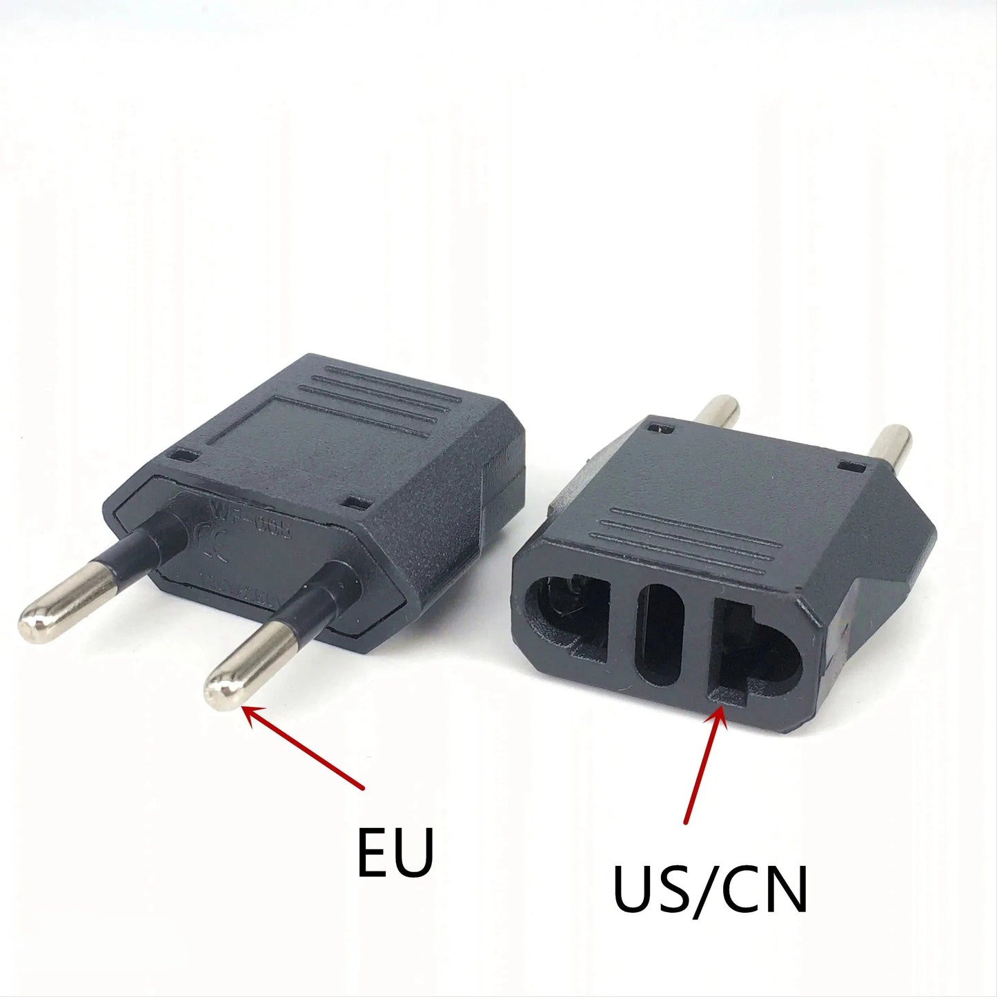 1pcs 4.8/4.0mm Power Plug Adapter US To EU Europe Plug Power Converter Travel Charge Adapter US to EU Adapter Electrical Socket Pi-Mart
