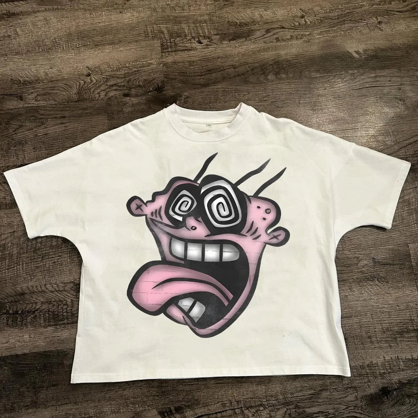 Chic American Anime Cartoon Street Hip-hop Cotton Men's Fashion Loose T-shirt Graphic T Shirts Streetwear Harajuku Unisex NovaCart