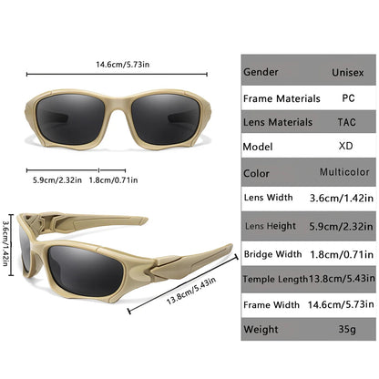 Polarized Fishing Sunglasses for Men Women Classic Camouflage Shades with UV Protection for Outdoor Driving Cycling Hiking Pi-Mart