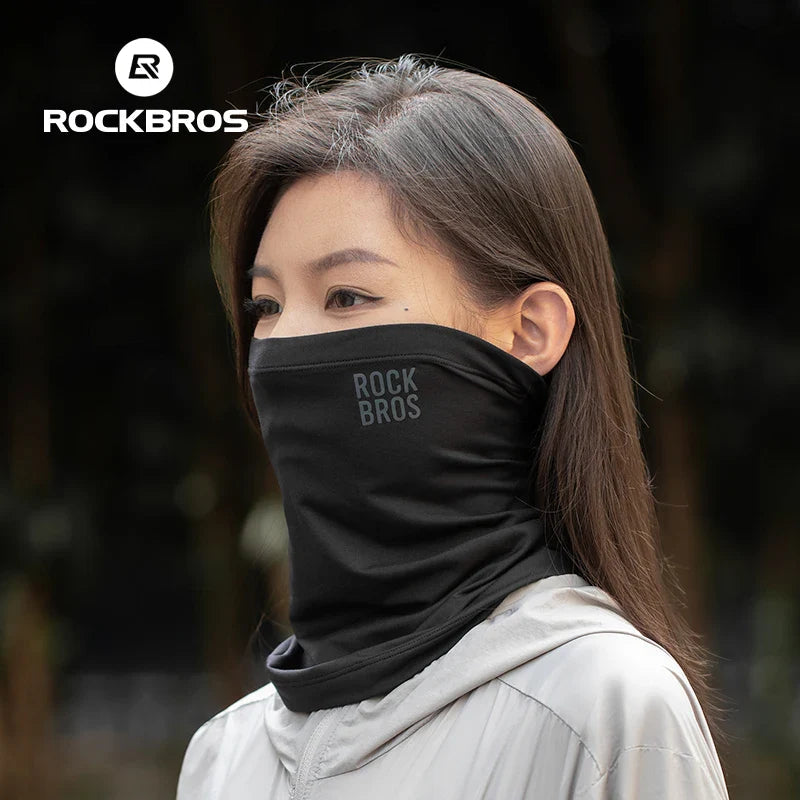 ROCKBROS Winter Keep Warm Cycling Face Mask Fleece Hiking Camping Ski Balaclava Neck Scarf Windproof MTB Road Bicycle Bike Mask Pi-Mart