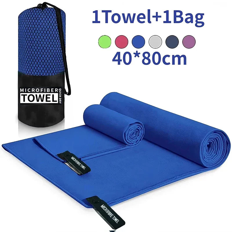 Quick-Drying Sports Towel 40x80CM Blue Grey Green Orange Swimming Gym Fitness Camping Running Beach Washcloth Towels multitool Pi-Mart