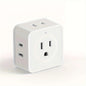 5 Way Multi Plug Outlet Extender, Wall Outlet Expander, Small Electrical Outlet Splitter for Travel, Home, Office, Dorm Pi-Mart
