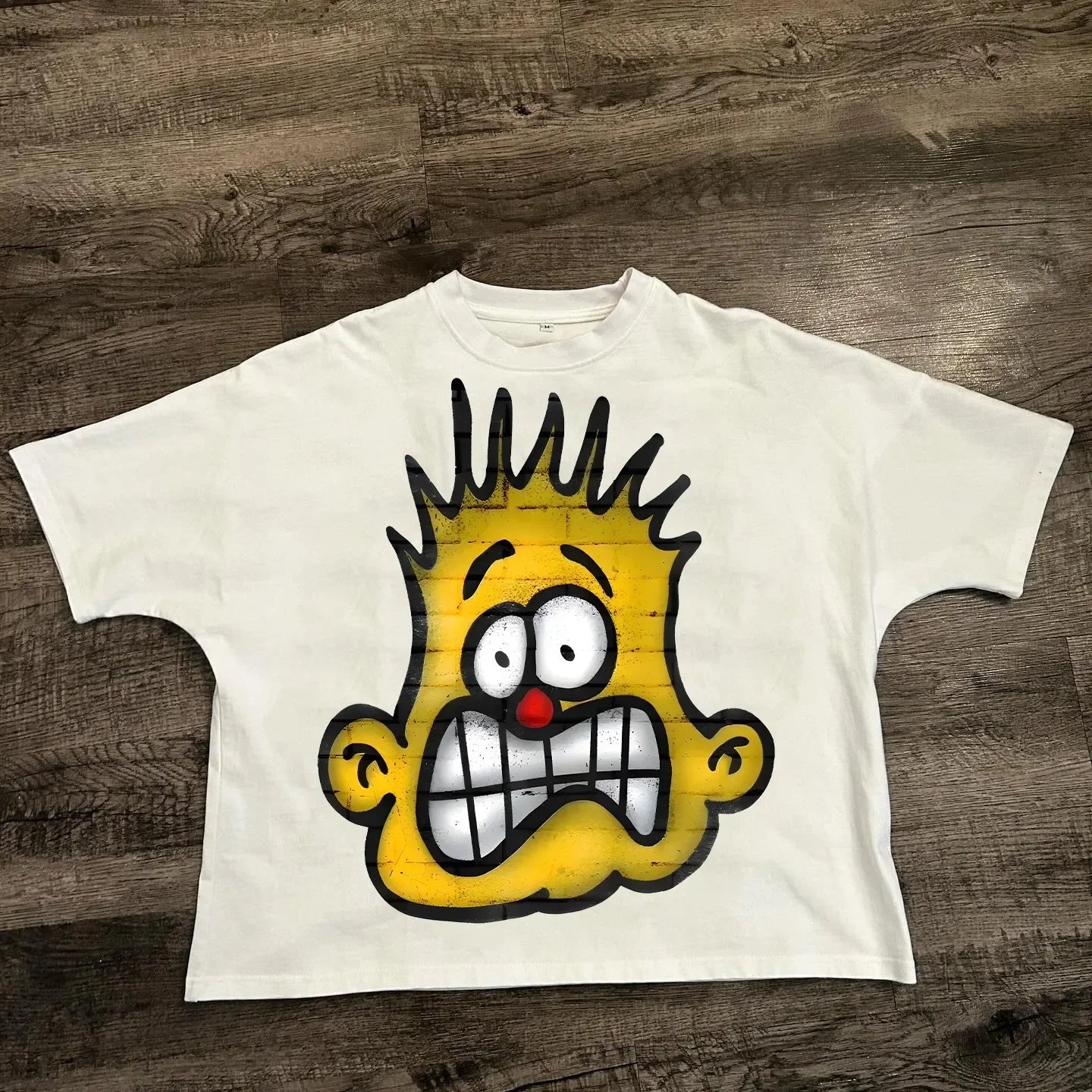 Chic American Anime Cartoon Street Hip-hop Cotton Men's Fashion Loose T-shirt Graphic T Shirts Streetwear Harajuku Unisex NovaCart