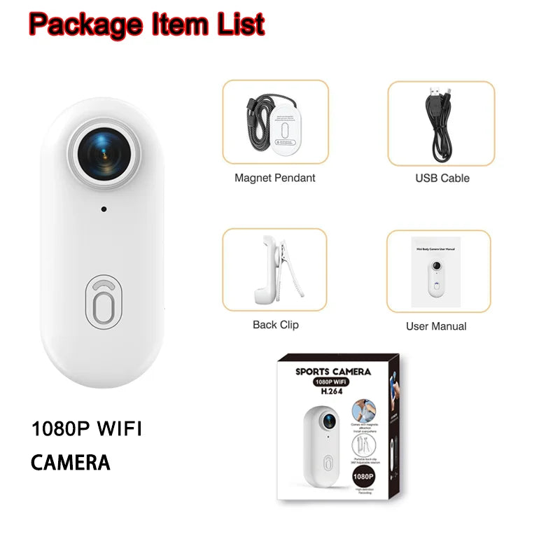 4K Mini Vlog Camera with WiFi SmartPursue™