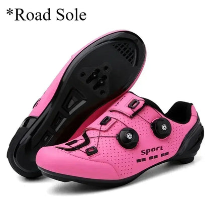 Road Cycling Shoes Man Breathable Summer Self-Locking Cleat Non-slip Bicycle Shoe Men Spd Racing Sneaker Lightweight NovaCart
