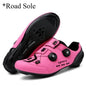Road Cycling Shoes Man Breathable Summer Self-Locking Cleat Non-slip Bicycle Shoe Men Spd Racing Sneaker Lightweight NovaCart