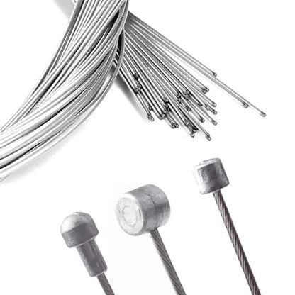 1/5/10PCS 2M MTB Bicycle Brake Line Bicycle Speed Line Fixed Gear Shifter Gear Brake Cable Set Core Inner Wire for MTB Road Bike Pi-Mart