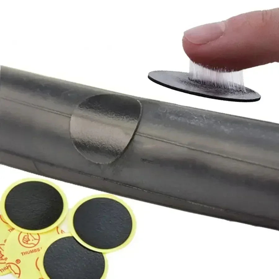 30/20/10PCS Glue-free Bicycle Tire Patches - Quick Self-Adhesive Repair for Tyre Protection Pi-Mart