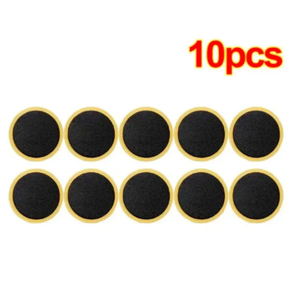 Glue-free Bicycle Tire Patches Kit Quick Repair Adhesive Quick Drying Tyre Protection Patch for Bike Repair Accessories Pi-Mart