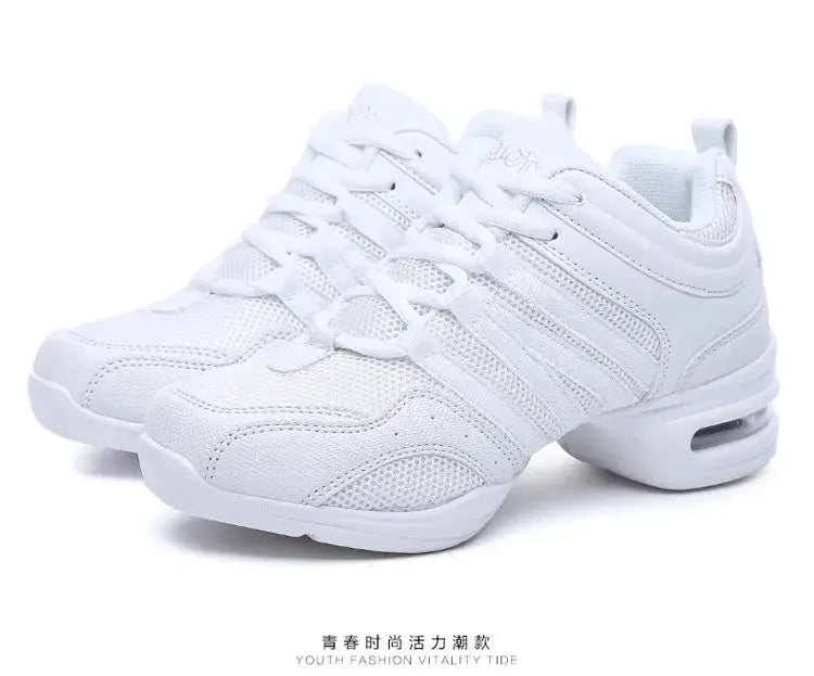 Women's Dance Shoes Soft Outsole Woman Breath Jazz Hip Hop Shoes Sports Sneakers Ladies Girl's Modern Jazz Dancing Shoes for Men NovaCart