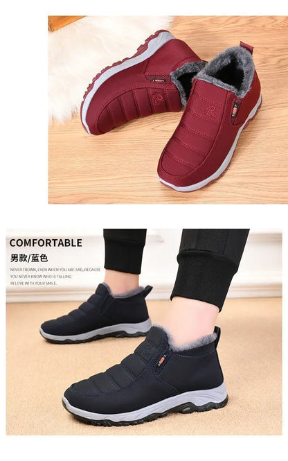 Men's Shoes Autumn Winter Casual Cotton Warm Wear Resistant Chunky Sole Affordable Free Shipping NovaCart