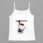 Y2K Hello Kitty Crop Top – Emo Girls Vintage Punk Tank FitiqueFit