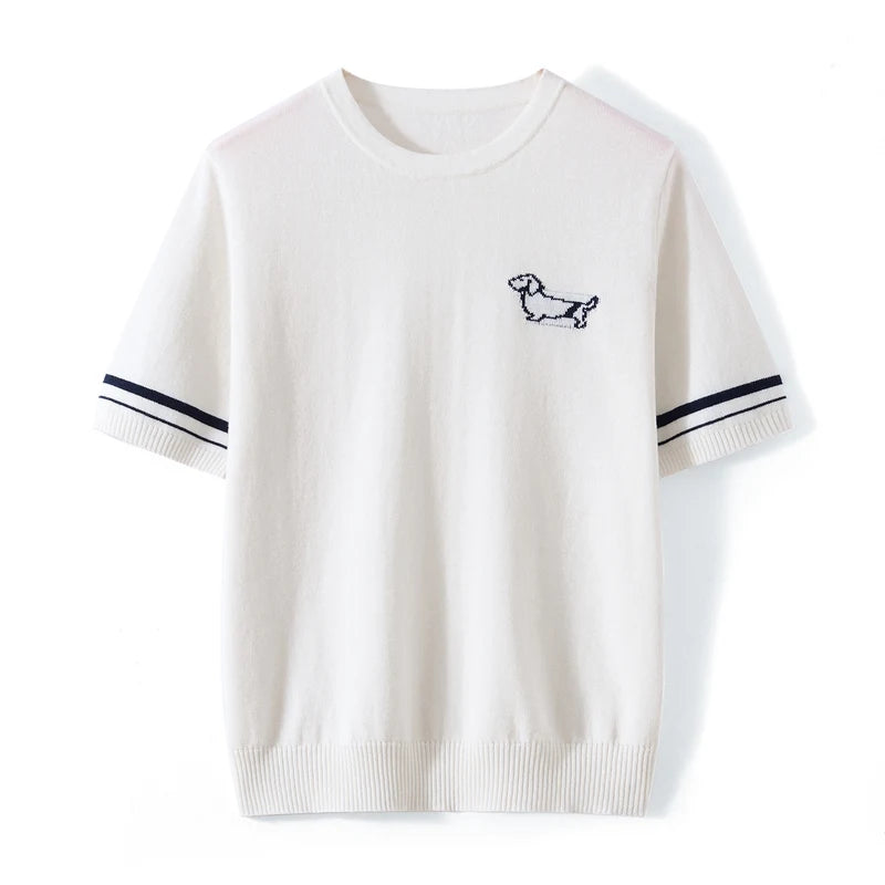 Summer Women's T-shirt 100% Cotton Short Half Sleeve O neck Clothes Solid Casual Pullover Basic Female Top NovaCart