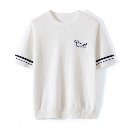Summer Women's T-shirt 100% Cotton Short Half Sleeve O neck Clothes Solid Casual Pullover Basic Female Top NovaCart