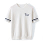 Summer Women's T-shirt 100% Cotton Short Half Sleeve O neck Clothes Solid Casual Pullover Basic Female Top NovaCart