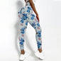 Disney Stitch Printed High Elasticity Tight  Fitness High Waist Pants