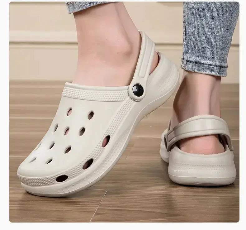 Summer Men Clogs Sandals Men's and Women's Leisure Slippers Beach Slides Home Garden Shoes Outdoor Sandals Plus Size 46 47 48 NovaCart