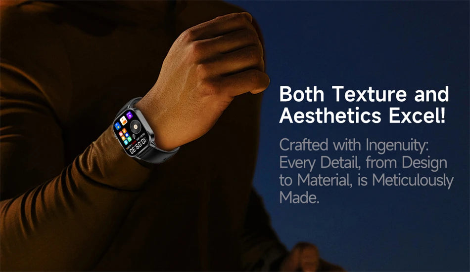 2026 New Model Uric Acid & Lipid Health Analysis Smart Watch Men ECG+PPG Bluetooth Call 2.01-inch Flashlight Smartwatch Women NovaCart