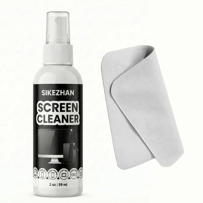 SIKEZHAN Screen Cleaner Kit with Polishing Cloth - Streak-Free Spray for MacBook, iPad, iPhone, Laptop, Monitor & TV (2oz) Pi-Mart