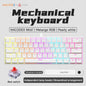 AJAZZ NK61 Wired Gaming Mechanical Keyboard 60% RGB Hot-Swappable 61 Keys Red Switch Mini Keyboard for Gamer PC Pi-Mart