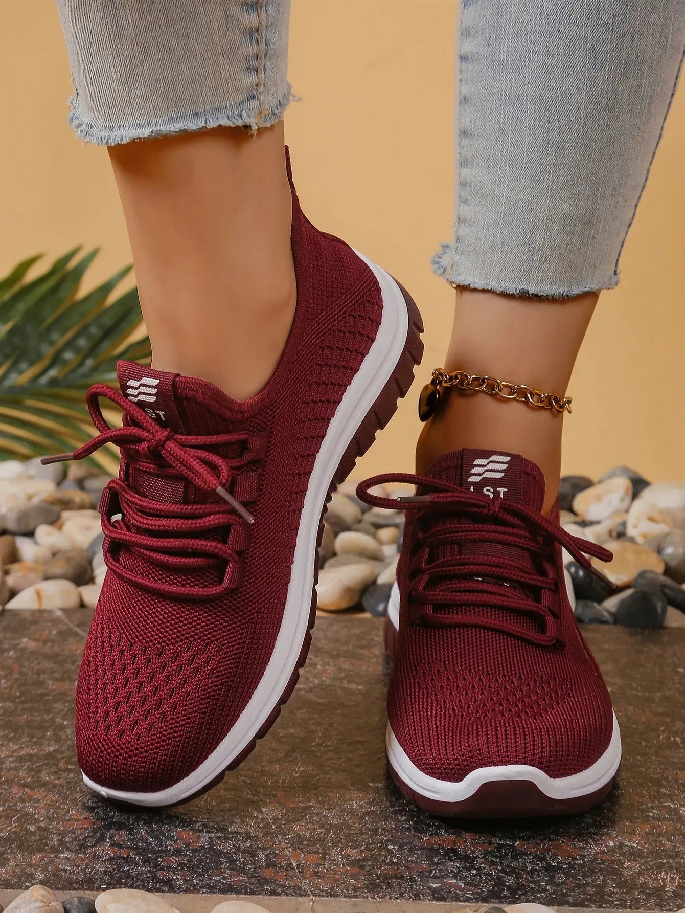 Women's shoes, soft soles, not tired feet,summer sneakers platform shoes, flying weaving, breathable women's sneakers shoes NovaCart