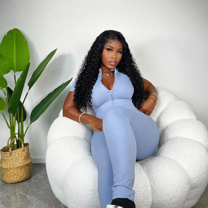 40 50 Inch HD 13x6 Deep Wave Lace Frontal Wigs Brazilian 13x4 Water Wave Curly Lace Front Human Hair Wigs For Women 300 Density NovaCart