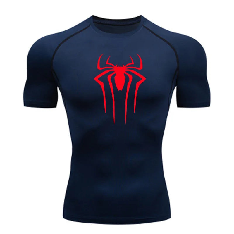 New Compression Shirt Men Fitness Gym Super Hero Sport Running T-Shirt Rashgard Tops Tee Quick Dry Short Sleeve T-Shirt For Men NovaCart