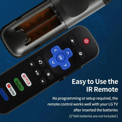 New Television Remote Control Replacement Remote Control For Roku TV 55UP120 32S4610R 50FS3750 32FS3700 32FS4610R 32S800 32S850 Pi-Mart