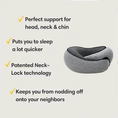 Travel neck pillow sleeping pillow SmartPursue™