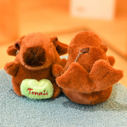 Cute Capybara Plush Toy Hoodie with Wings Simulation Doll Small Size Stuffed Animals Anime Fluffty Toy Birthday Party NovaCart