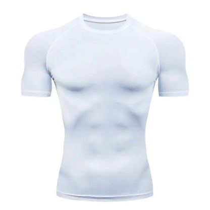 Men's T Shirt Outdoor Training Fitness Gym Jogging Running Sweatshirt Bat/-Man Compression Shirts Tight Elastic Breathable NovaCart