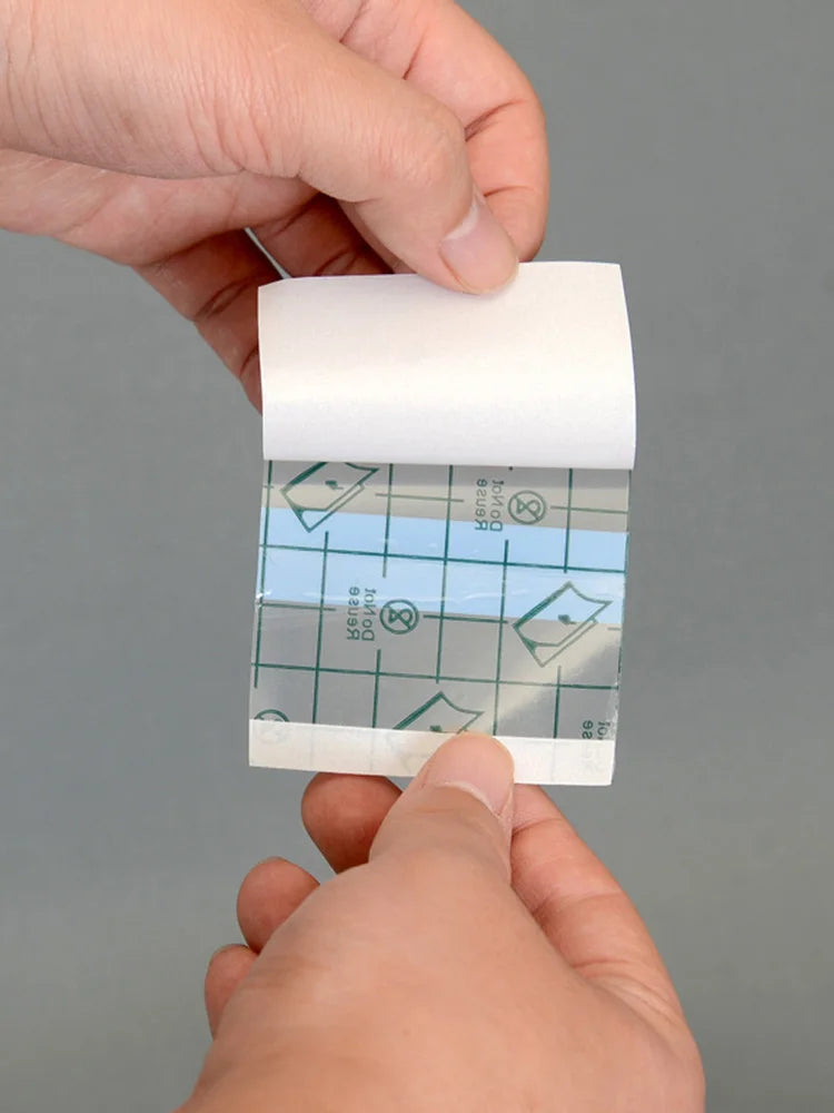 1 Roll Transparent Self-adhesive Tape Pu Material Bandage Portable Finger Protector Anti-friction Sticker For Bathing Daily Use Pi-Mart
