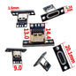 1-20Pcs USB Jack 3.1 Type-C 2Pin 4Pin Female Connector Jack Data Charging Port Small Electrical Charging Base with Fixing Plate Pi-Mart