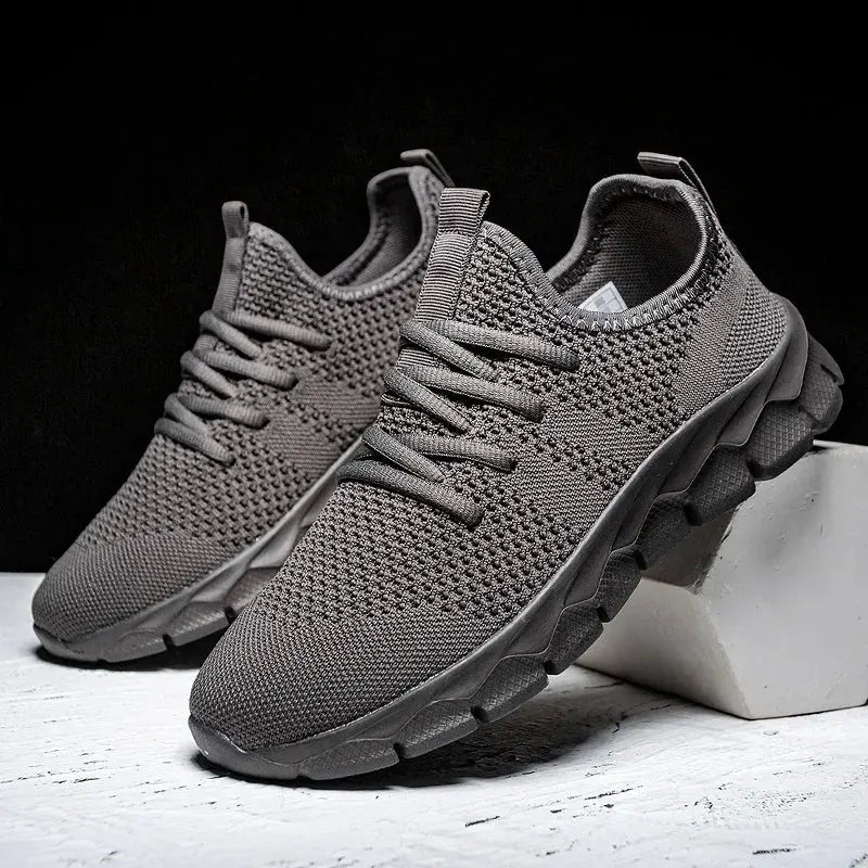 Men's casual sports shoes breathable summer light Soft sole comfort outdoor running shoes fashion student mesh plus size sneaker NovaCart