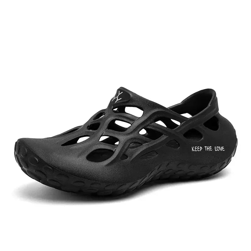 Summer Men Sandals Light EVA Men's Casual Shoes Hole Shoes Clogs Lovers Home Garden Outdoor Male Beach Flat Slippers Big Size NovaCart