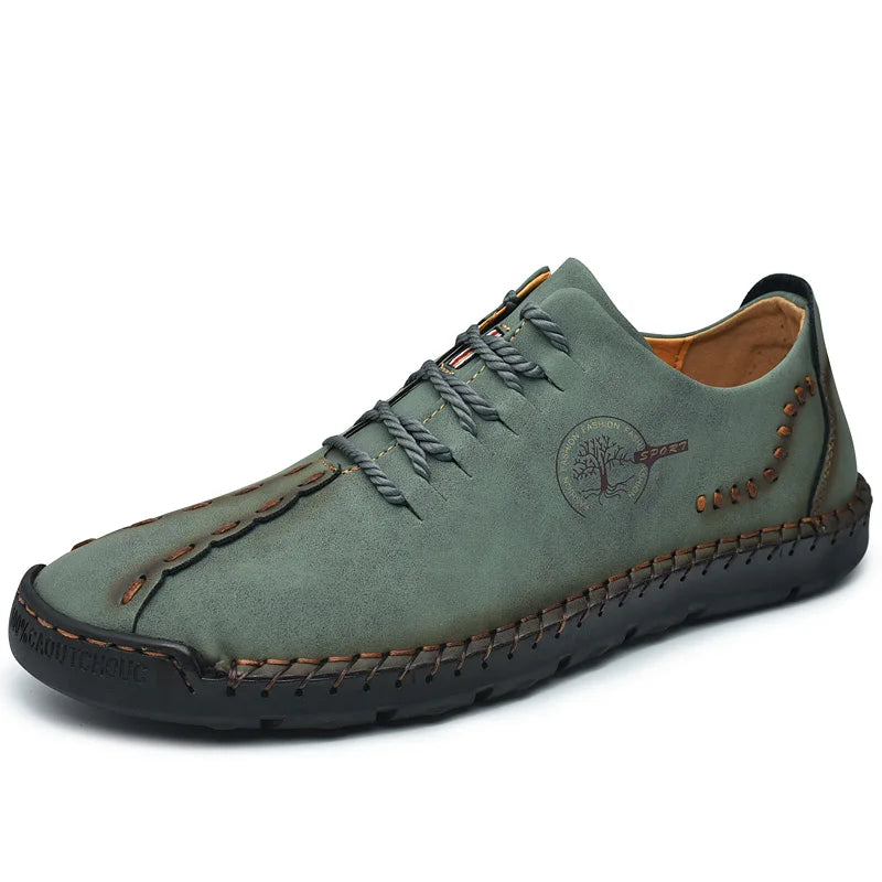 Hot Sale Comfortable Men's Casual Shoes Loafers Large Size Sneakers Quality PU Leather Handmade Shoes Men Flats Moccasins Shoes NovaCart