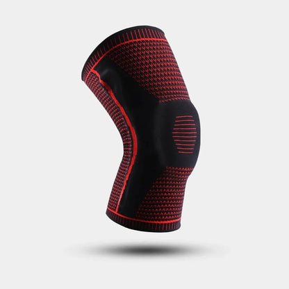 1PC Silicone Knee Pads Strap Patella Medial Support Meniscus Compression Knee Braces for Running Sport Knee Protection Pi-Mart