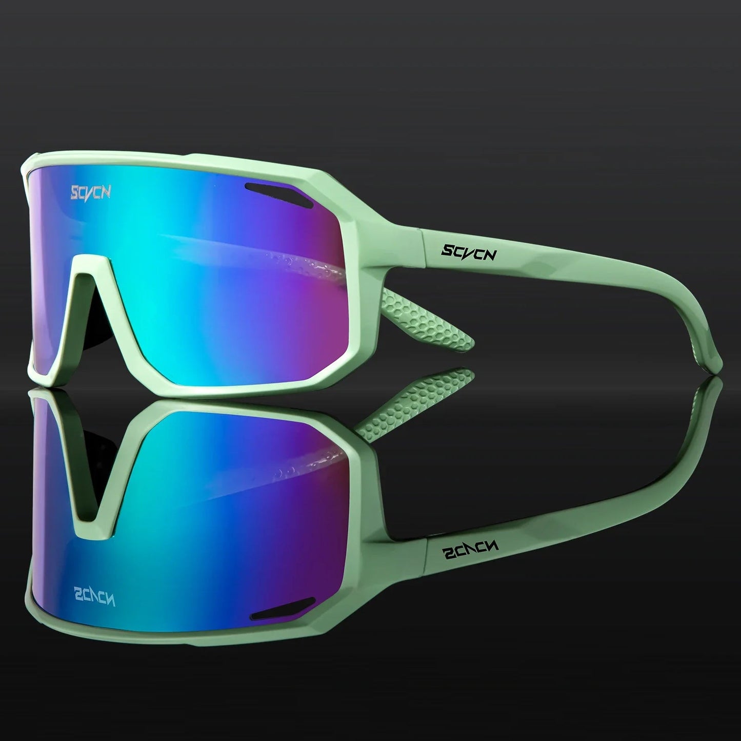SCVCN New Cycling Glasses Bike Sunglasses Men UV400 Eyewear Outdoor Sports MTB Goggles Bicycle Women Riding Hiking Sunglasses Pi-Mart